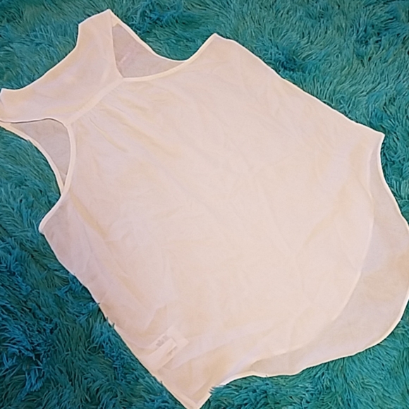 Express NWT white racerback tank - Picture 4 of 5